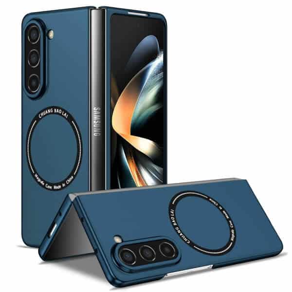 For Samsung Galaxy Z Fold 5 Magsafe Magnetic Wireless Charging Shockproof Case Cover For Samsung Galaxy Z Fold 5 Magsafe Magnetic Wireless Charging Shockproof Case Cover